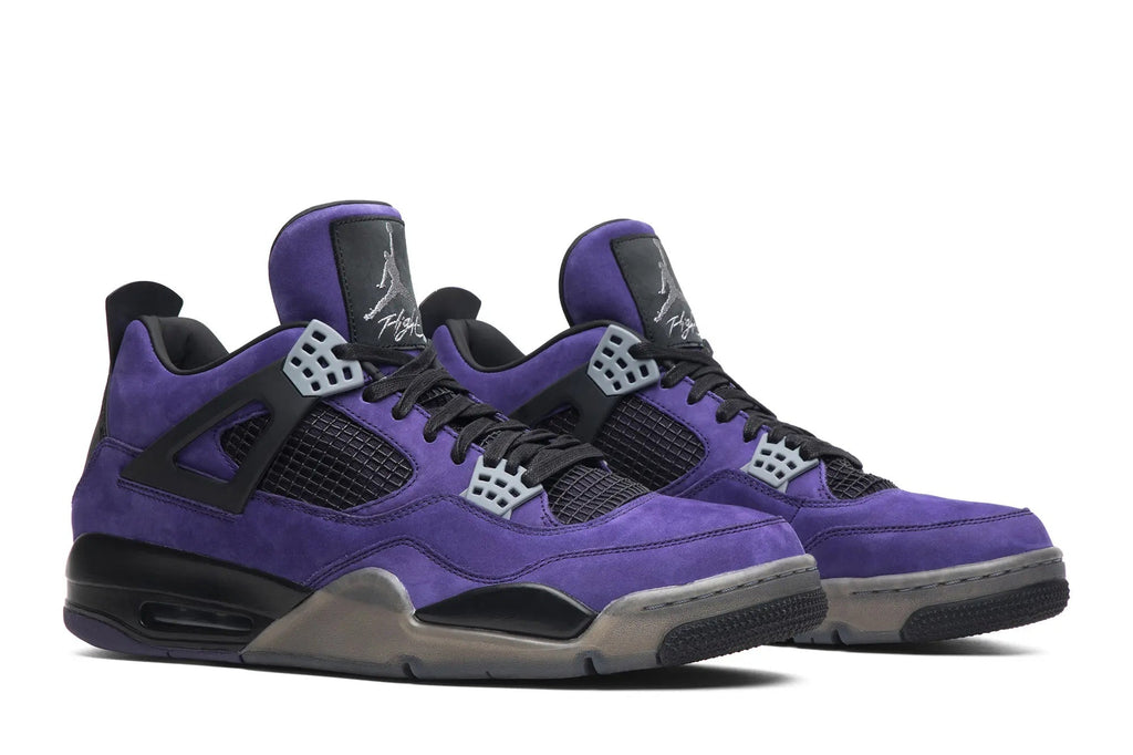 Travis Scott x Jordan 4 Retro 'Purple Suede - Black Midsole'